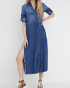 Bella Dahl Clothing Medium Maxi Shirt Dress