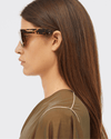 Bottega Veneta Accessories One Size Bottega Square Sunglasses