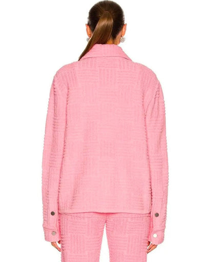 Bottega Veneta Clothing Small "Jacquard" Toweling Jacket