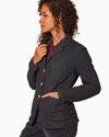 BSBEE Clothing Medium Navy "Pampa" Blazer in "Fog"