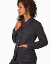 BSBEE Clothing Small "Pampa" Navy Pinstripe Blazer