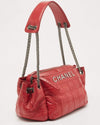 Chanel Bags One Size Chanel Red Bar Quilted Leather Lax Accordion Bag