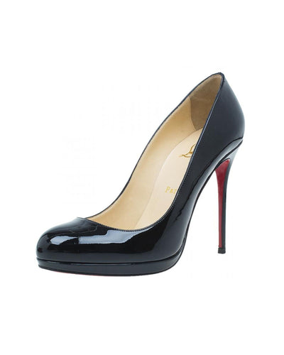 Christian Louboutin Shoes Small | 6.5 Christian Louboutin Black Patent Neofilo Pumps