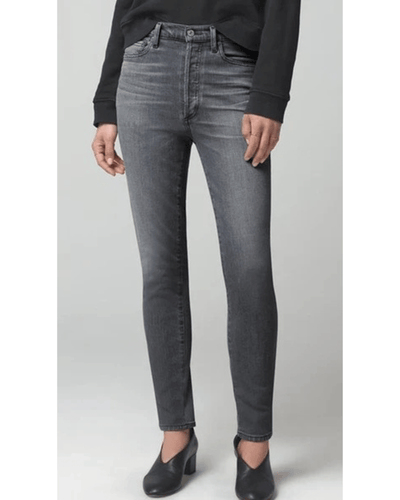 Citizens of Humanity Clothing Small | US 27 Olivia High Rise Slim Ankle-Granite