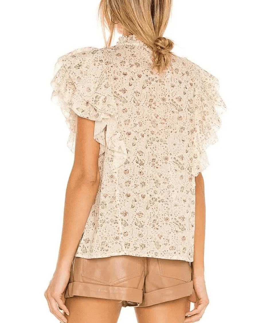 Cleobella Clothing Medium Katy Blouse In Cream