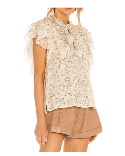 Cleobella Clothing Medium Katy Blouse In Cream