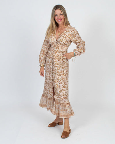 Cleobella Clothing Small Long Sleeve Maxi Dress