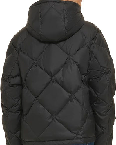 Cole Haan Clothing Medium Essential Diamond Quilted Puffer Jacket