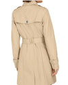 Cole Haan Clothing XS Cole Haan Hooded Belted Trench Coat