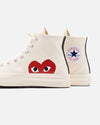 Converse Shoes Medium | US 8 "Comme Des Garcons PLAY" High Tops