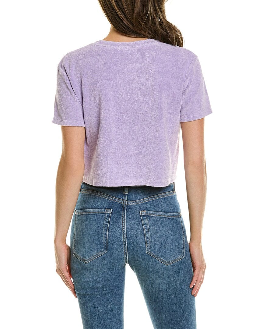 Dannijo Clothing Medium Terry Cropped Tee and Shorts