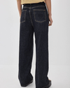 De Rococo Clothing Small | US 27 High Rise Super Wide Denim