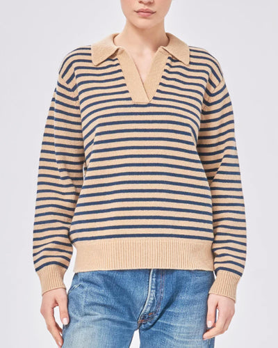 DEMYLEE Clothing Small "Lucian" Striped Sweater