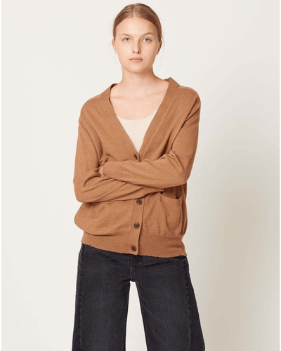 DEMYLEE Clothing Small Sasha Cardigan - Latte