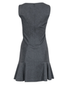 Diane Von Furstenberg Clothing Small | US 4 Grey Sleeveless Flare Dress