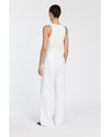 DISSH Clothing Small | US 4 Norah White Linen Pant