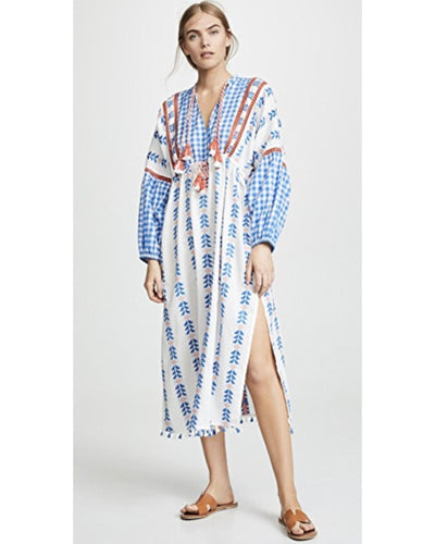 DODO BAR OR Clothing Large "Miguel Kaftan" Dress