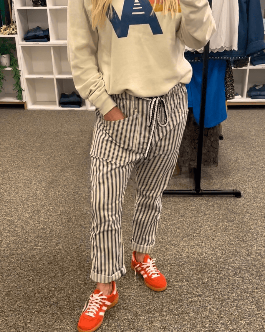 Dr. Collectors Clothing XS Dr Collective Striped Jogger Pant