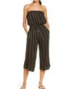 elan Clothing Small Strapless Culotte Jumpsuit