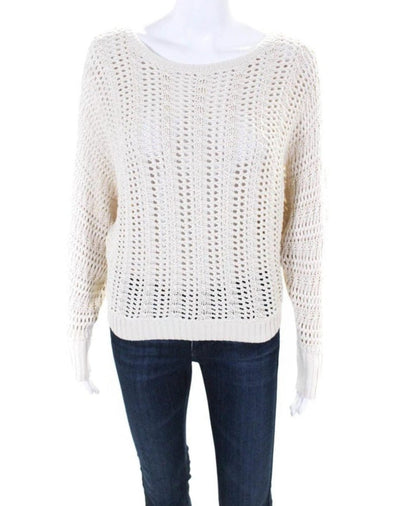 Elizabeth and James Clothing Small Knit Cream Sweater