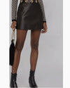 Etro Clothing Medium | 6 Leather Mini Skirt