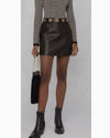 Etro Clothing Medium | 6 Leather Mini Skirt