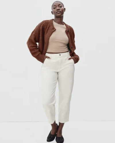 Everlane Clothing XS "The Lofty-Knit Chunky" Cardigan