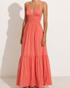 Faithful the Brand Clothing Small | US 4 Palmilla Maxi Dress In Melon