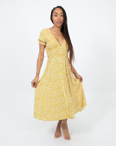 Faithful the Brand Clothing XS | US 2 Floral Midi Dress