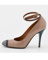 Fendi Shoes XS | 5.5 Pink and Navy Strap heels