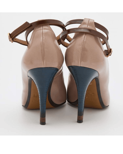 Fendi Shoes XS | 5.5 Pink and Navy Strap heels