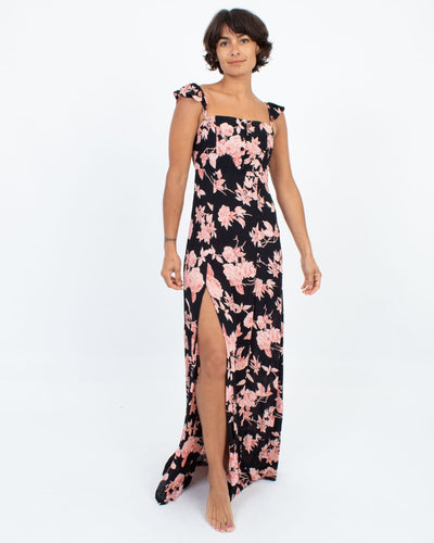 Flynn Skye Clothing Medium Floral Print Maxi Dress