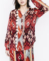 Forte_Forte Clothing Medium Ikat Printed Blouse