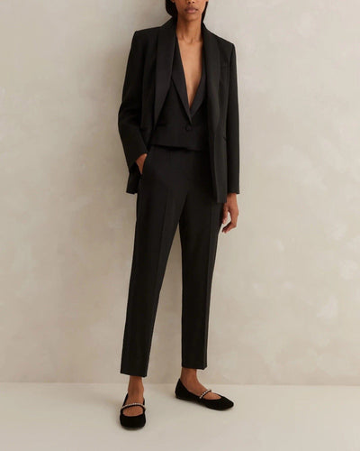 Forte_Forte Clothing Medium Lil Tuxedo Black Slim Tux Pant