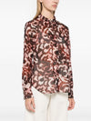 Forte_Forte Clothing Small Abstract-Print Cheesecloth Shirt