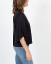 Forte_Forte Clothing Small Heavy Silk Blouse in "Nero"