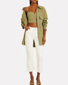 FRAME Clothing Medium | US. 28 Le Crop Mini Boot in Cream