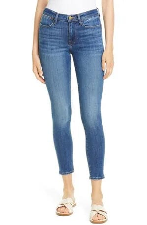 FRAME Clothing XS | US 25 Le High Ankle Skinny in Poe Wash