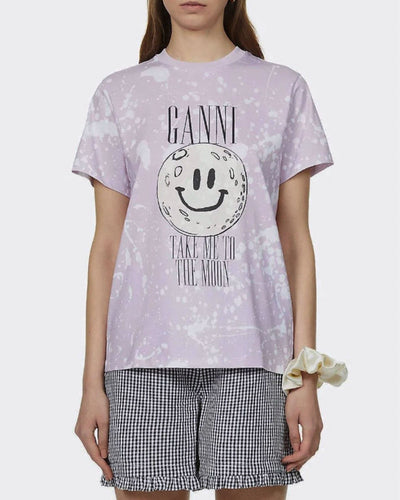 GANNI Clothing Medium Moon T Shirt