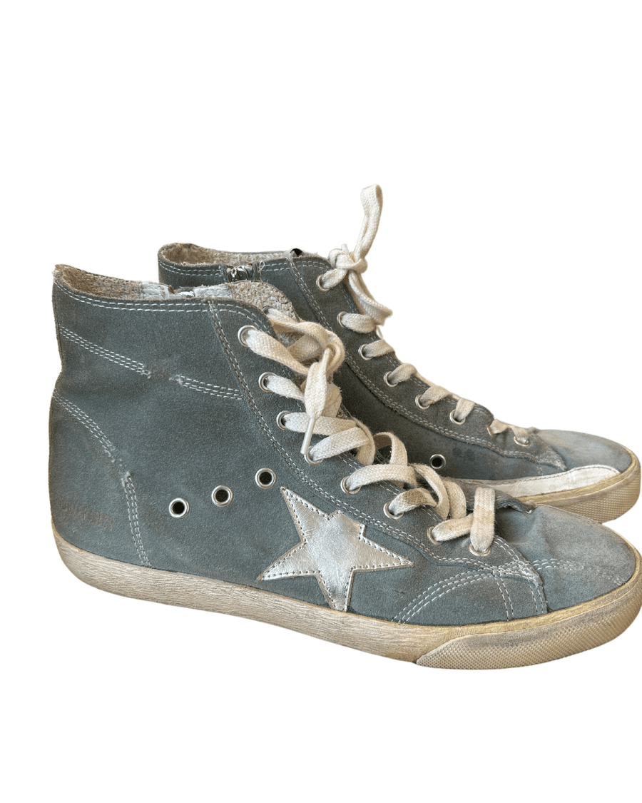 Golden Goose Shoes Large | US 11 Golden Goose Laminated Star Leather Heel Stitching