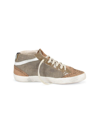 Golden Goose Shoes Medium | US 8 "Midstar" Brown Suede Sneakers