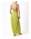 Good American Clothing Small | US 1/2 Plisse Ruched Maxi Skirt