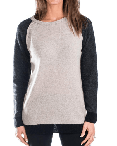 Graham & Spencer Clothing Medium Cashmere Colorblock Sweater