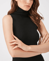 Greyvin Clothing Medium The Gia- Black Mini Turtleneck Dress