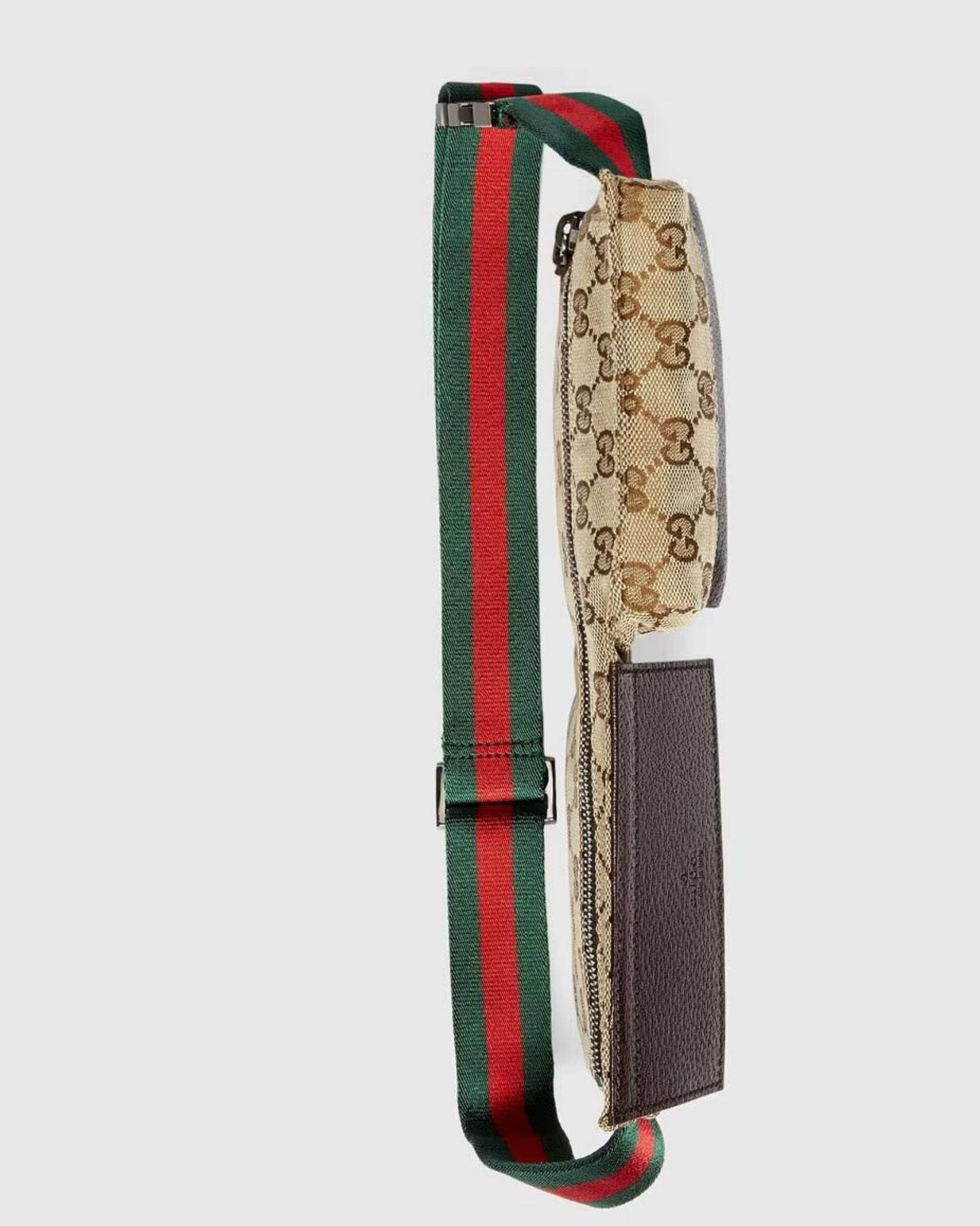 Gucci GG Canvas Double Pocket Belt Bag (SHG-Ne4e13) – LuxeDH