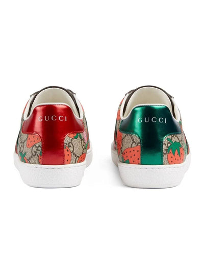 Gucci Shoes Medium | US 7.5 GUCCI Womens Ace Interlocking GG Sneakers in Strawberry Beige