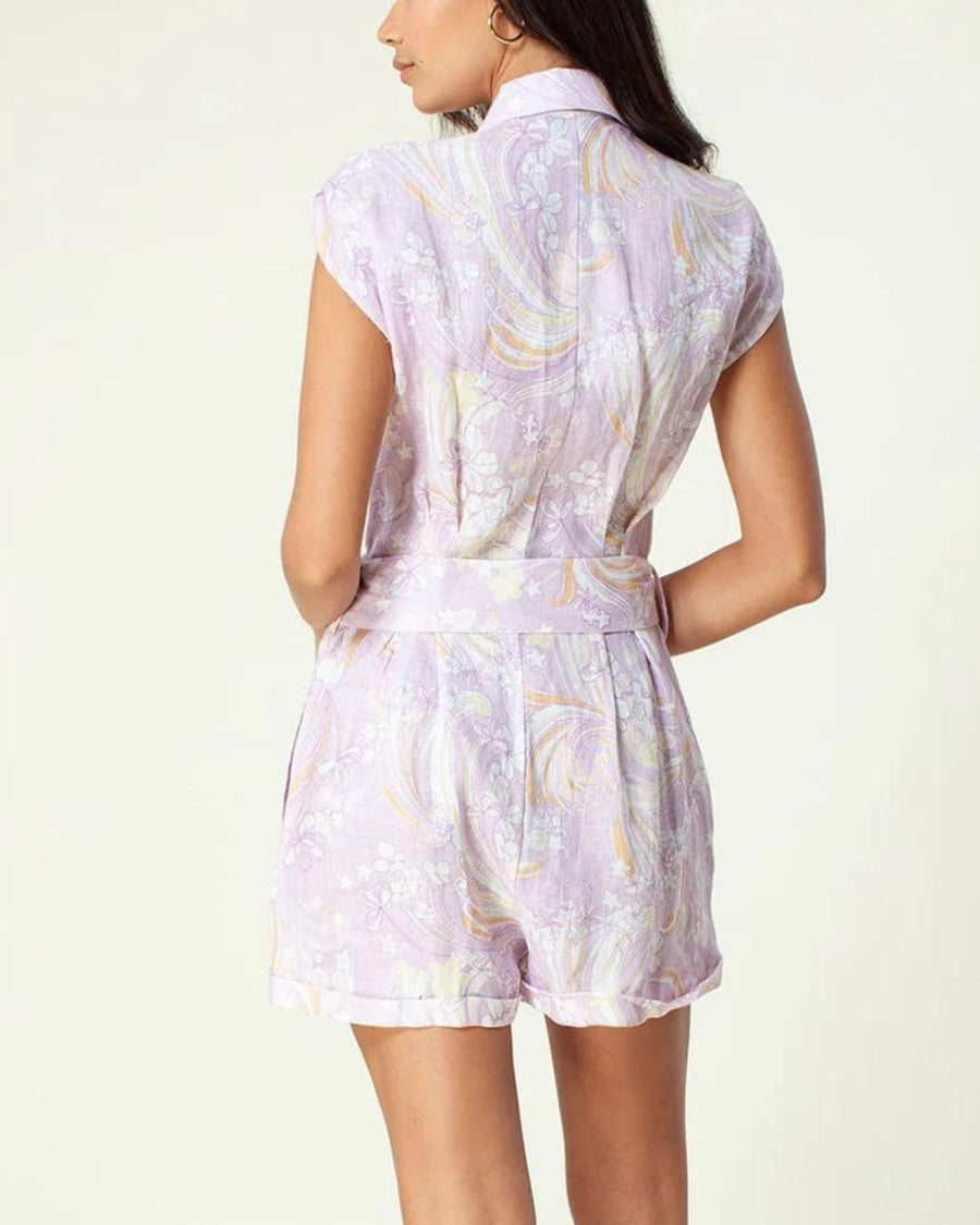 Hale Bob Clothing Small Lilac Barbara Romper