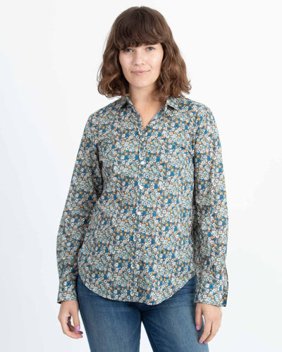 Hartford Clothing Medium | US 6 Floral Print Button Down