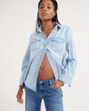 Hatch Clothing XS The Denim Maternity Shirt