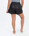 Helmut Lang Clothing Medium Drawstring Leather Shorts